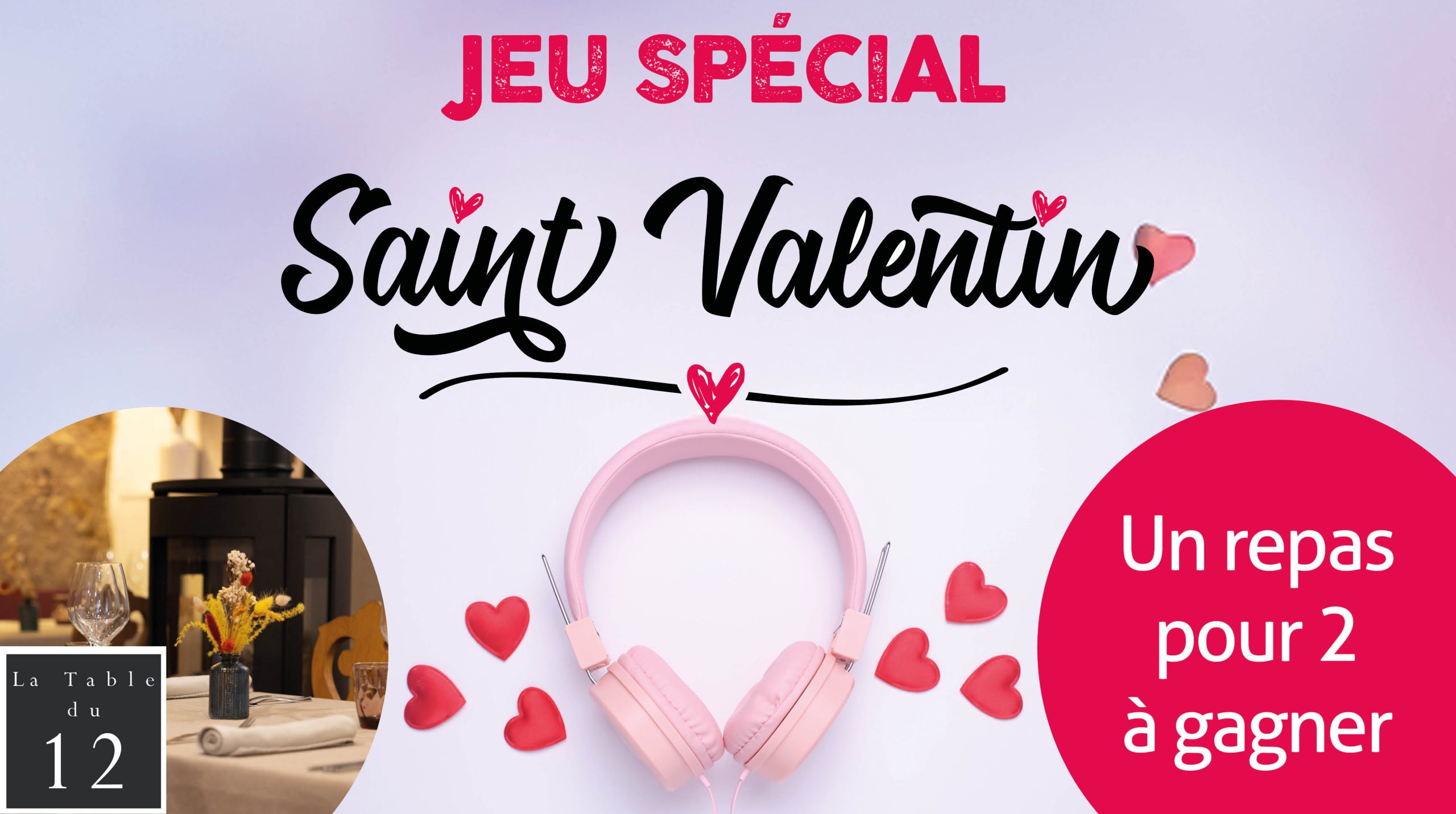 Jeu concours Saint Valentin