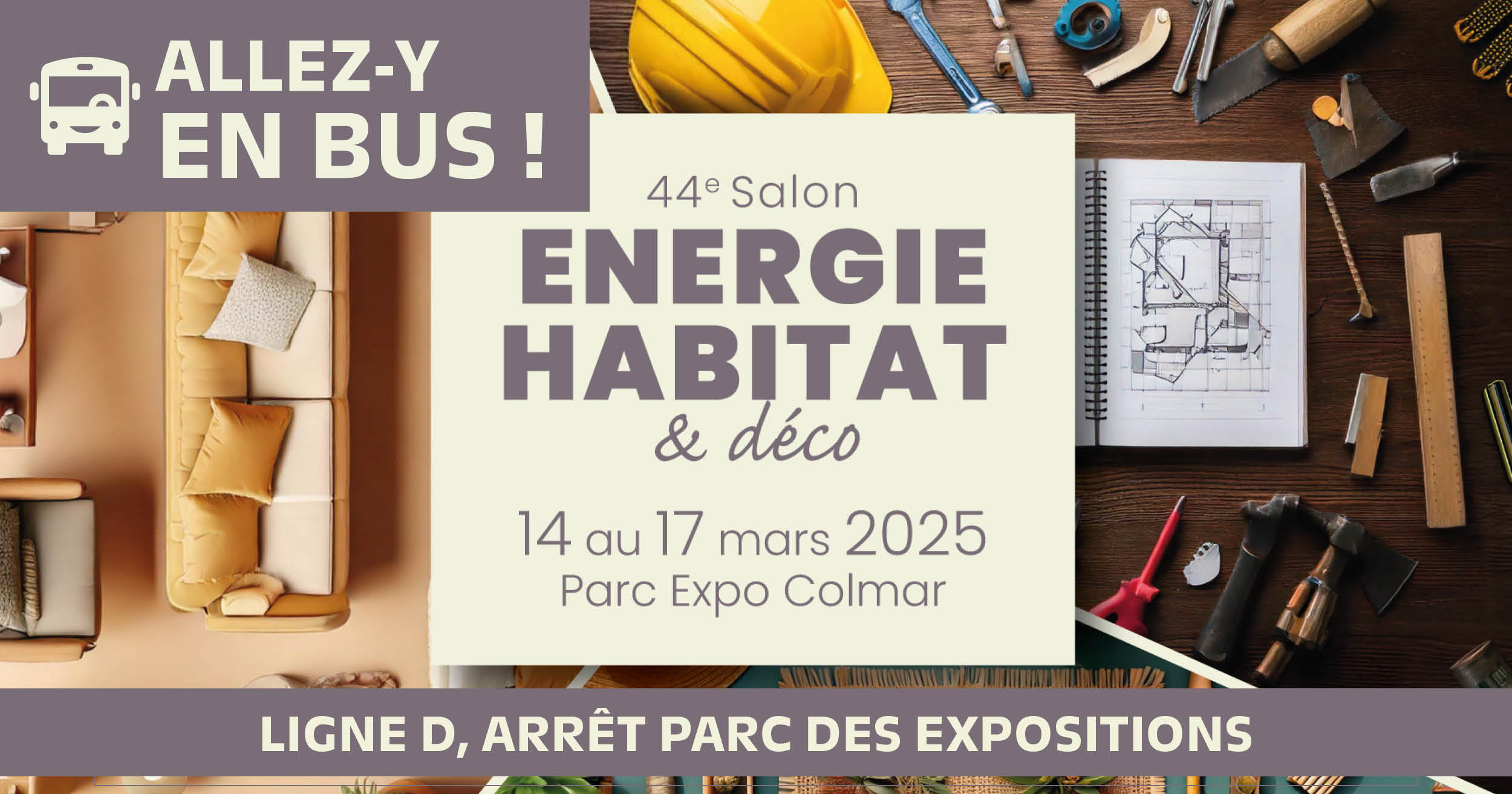 Salon Énergie Habitat : allez-y en bus !